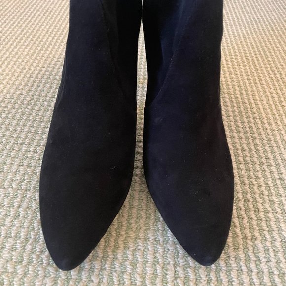 Stuart Weitzman Black Suede Boots - Picture 4 of 9